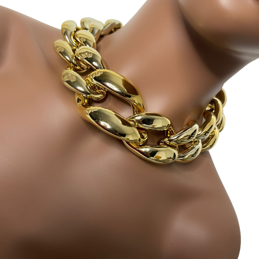 Gold Link Necklace